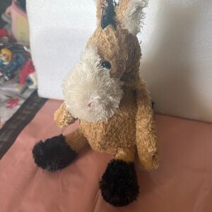 WINDHORSE WIND HORSE  PONY TAN PLUSH CRITTERS GRESHAM OR 10"